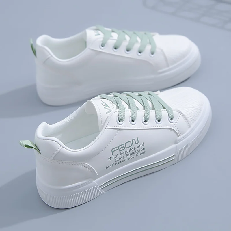 

Autumn new casual shoes women's board shoes breathable leather small white shoes women's versatile single shoes