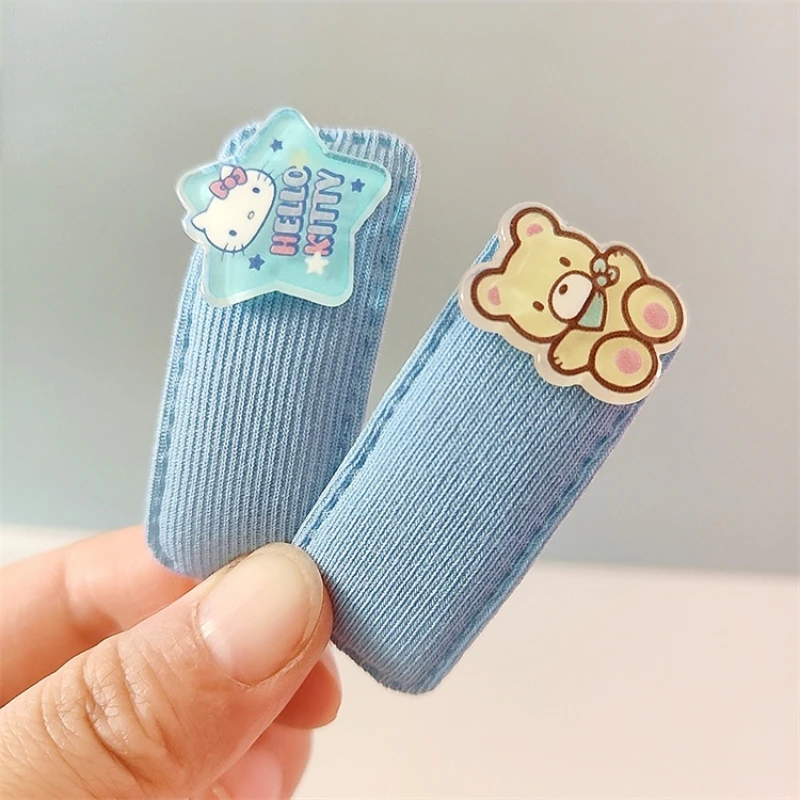 

Hello Kitty Korean Fabric, Soft Barrettes Barrettes Birthday Gift