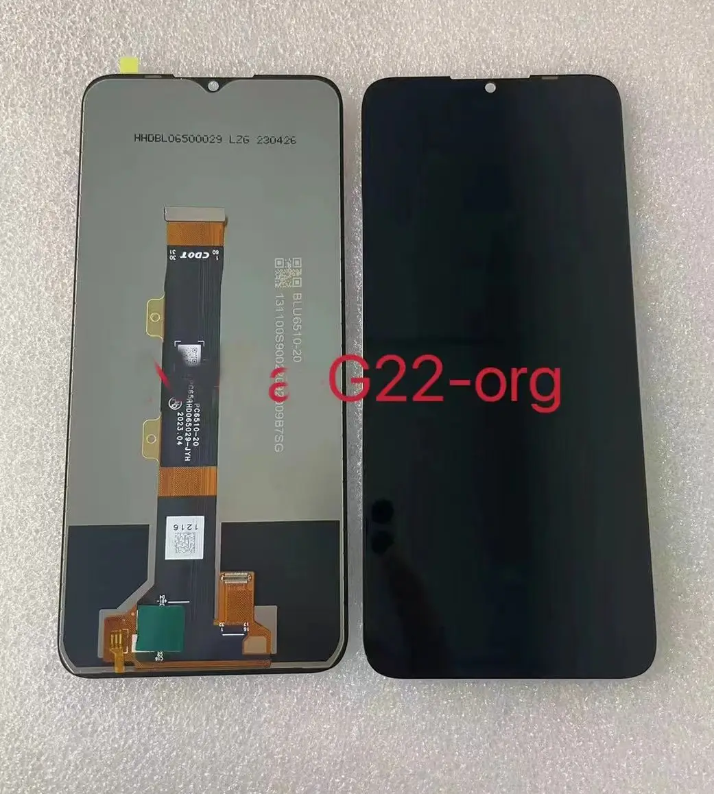 ЖК-дисплей 6 5 дюйма для Nokia G22 сенсорный экран с дигитайзером в сборе запасные