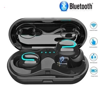 new upgrade q18 bluetooth 5 0 wireless tws earphone ipx4 waterproof touch hd mic stereo earbuds for xiaomi samsung iphone phone