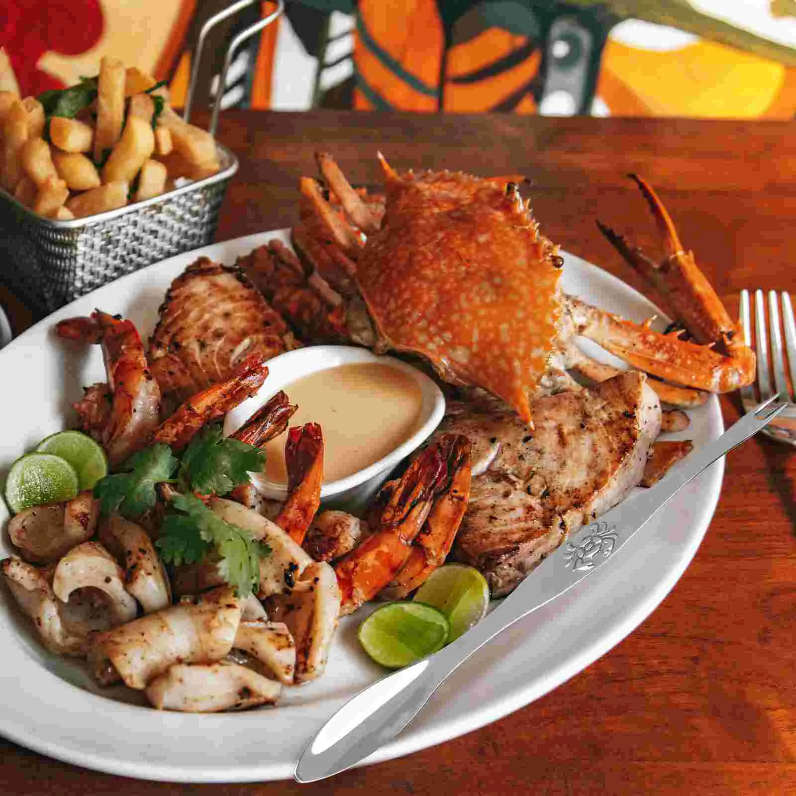 Столовые приборы из морепродуктов Крекеры для омаров Нержавеющая сталь Краб