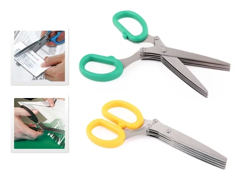 

Multiple Chopping Parsley Vegetable Scissors Ergonomic Design Practical Products
