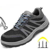lightweight work shoes for men safety boots indestructible work boots mens safety shoes with steel toe cap protective footwear