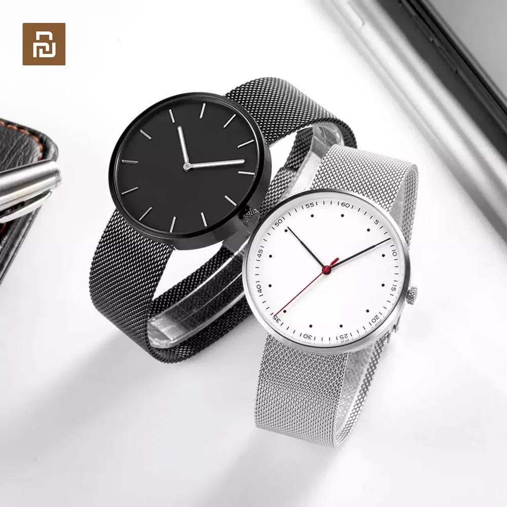 

New Xiaomi TwentySeventeen Luminous Waterproof Fashion Quartz Watch Elegant 316L Steel Best Watch Brands For Men Women