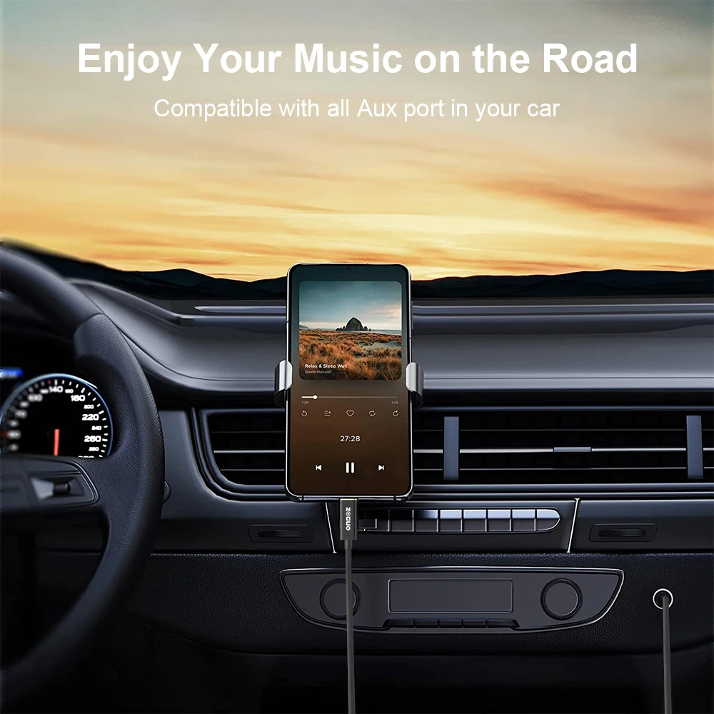 USB-кабель ZOGUO со штекером USB Type-C на штекер 3 5 мм