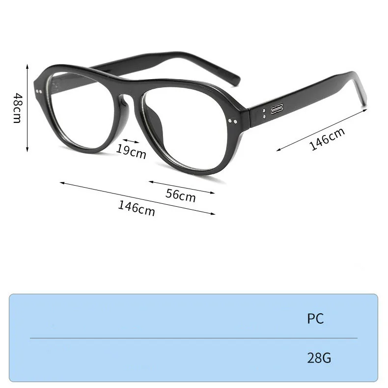 Ew женские оптические линзы с защитой от синего света простые по рецепту модные