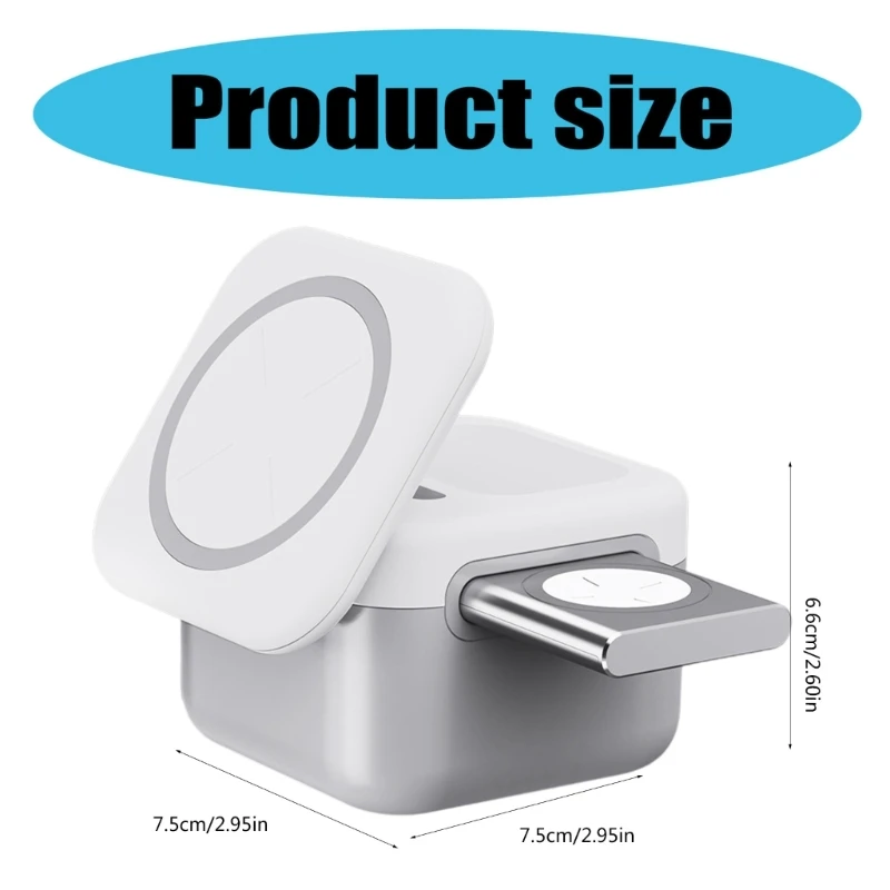 Многофункциональная элегантная подставка для беспроводного зарядного