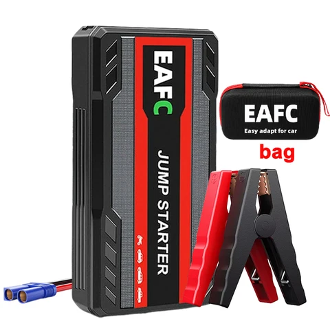 EAFC 12 В автомобильный стартер Power Bank портативный аварийный усилитель аккумулятора 600A запускное устройство PowerBank со светодиодной подсветкой для авто