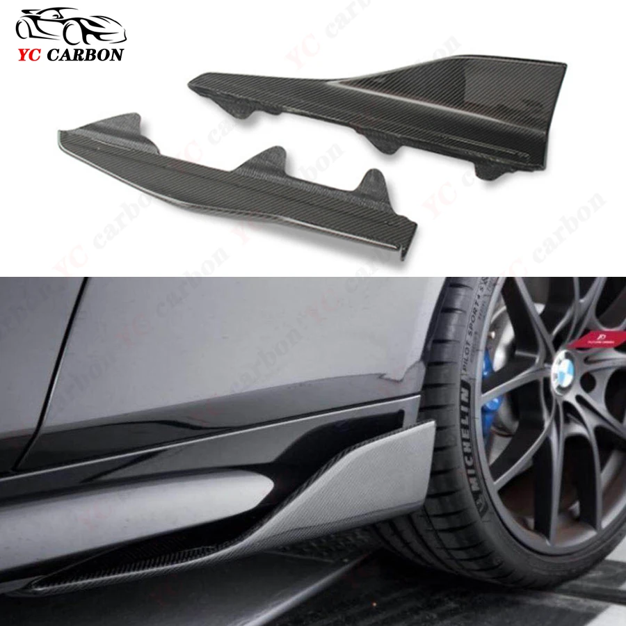 

Боковые юбки из углеродного волокна для BMW M2 F87 M2C 2014 - 2021