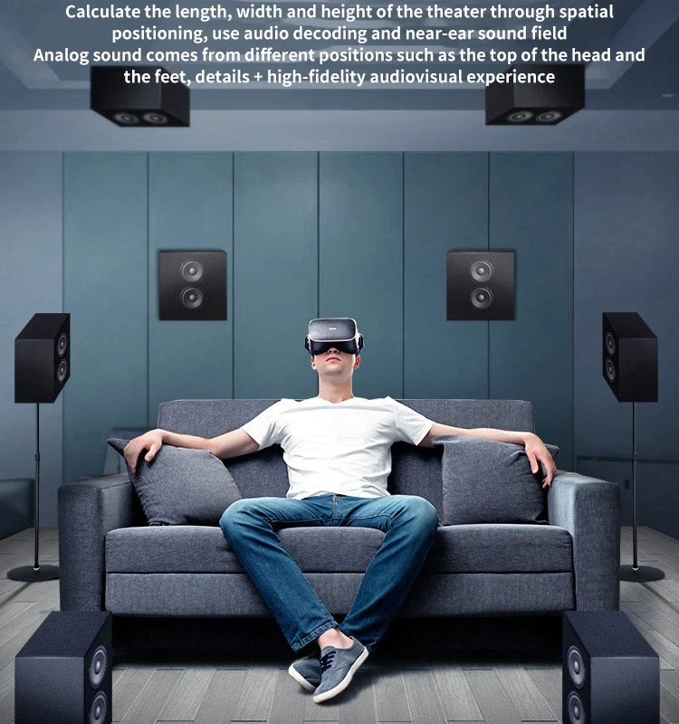 Deepoon DPVR P1 Pro All In One 3D Virtual Reality Helmets PC VR Headset With 4K | Электроника