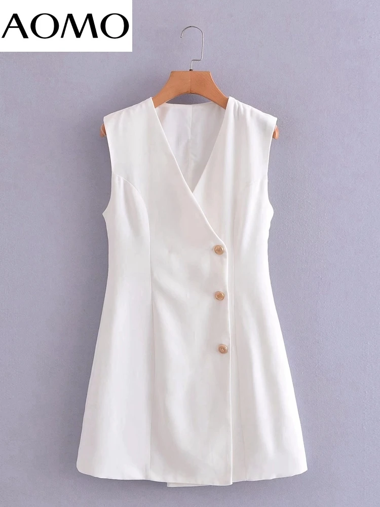 

Платье женское осеннее белое без рукавов, 3A37A