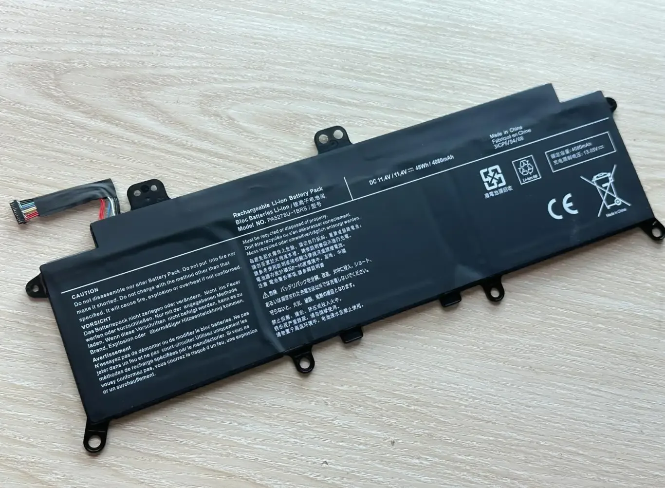 PA5278U-1BRS Аккумулятор для ноутбука Toshiba Tecra X40-D-145 Portege X30-D-11U X40 X30-D X30-D-123-D PA5278 PA5278U 11 4 В 48