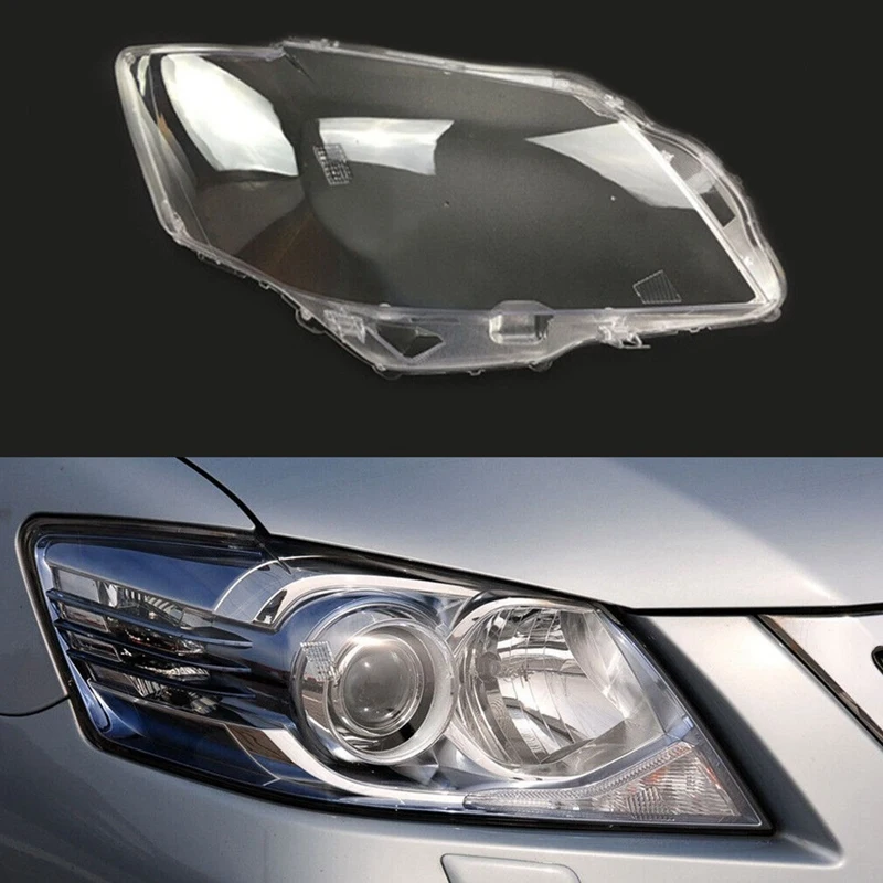 

Для Toyota Camry 2009 2010 2011 155/154 Крышка для автомобильной фары прозрачные колпачки для абажура Головной фонарь оболочка для правой фары