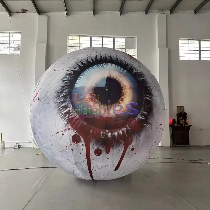 Новый реалистичный светодиодный надувной шар для глаз украшение Хэллоуина