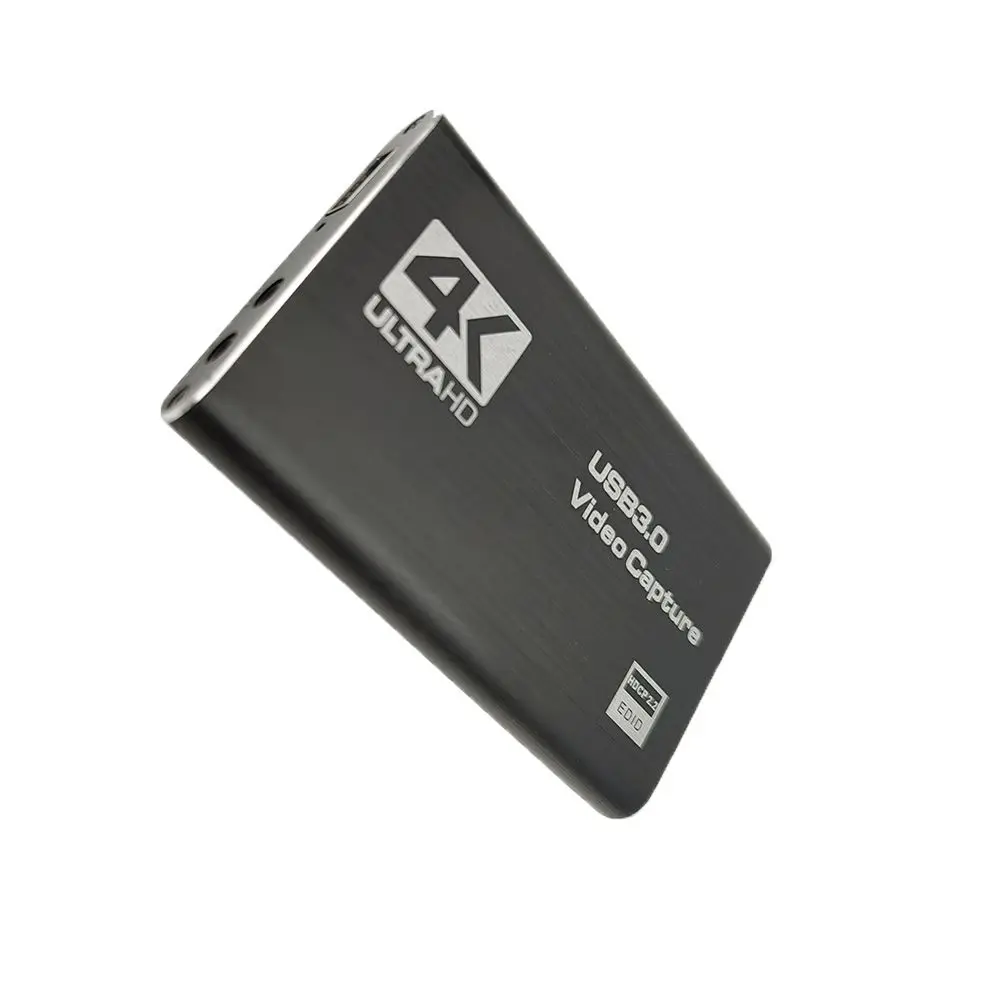 

USB 4K HDMI-совместимая карта захвата видео 60 Гц 1080P для записи игр пластина для прямой трансляции коробка USB 3,0 захват для PS4 камеры