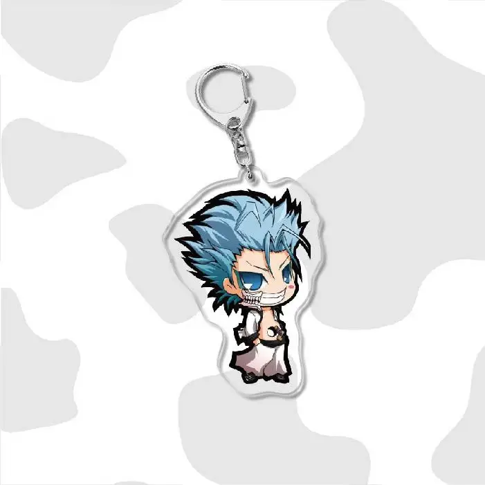 Новинка брелок для ключей из аниме отбеливатель фигурки косплея Aizen Sousuke Ulquiorra Cifer