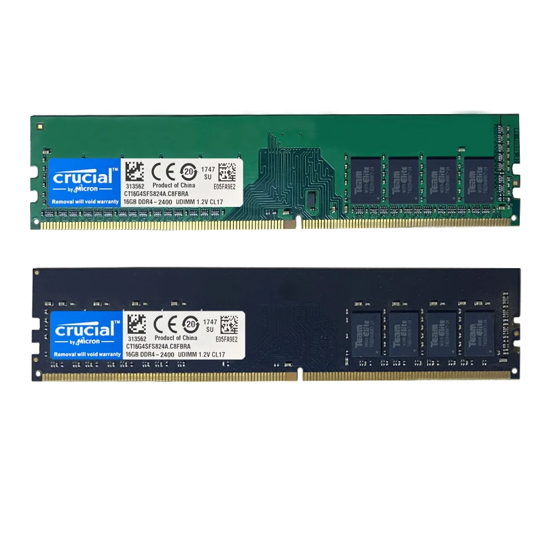 

Оперативная Память DDR4 16 ГБ, 2400 МГц, PC4 19200 CL17 288PIN
