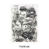 vintage and plants clear stamp for diy scrapbooking card fairy transparent rubber stamps making photo album crafts template