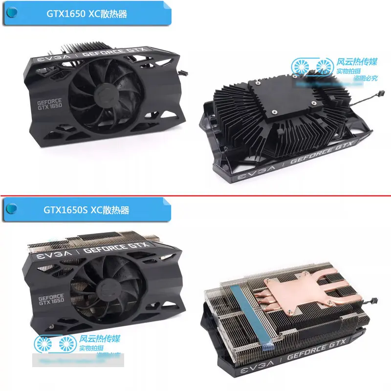 Новый Кулер Для EVGA GTX1650 GTX1650S GTX1660 GTX1660S GTX1660Ti XC черная видеокарта