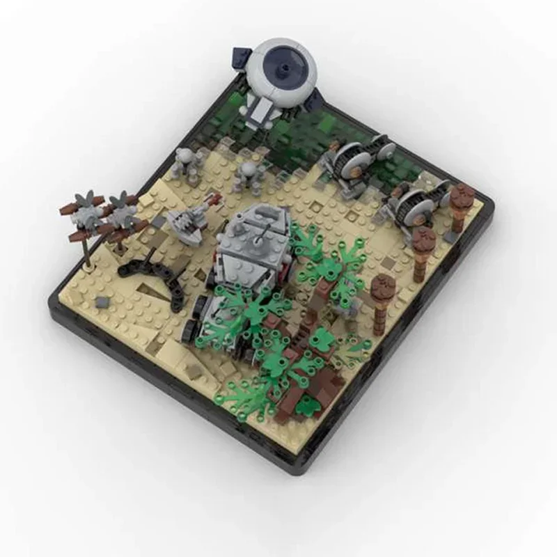 Фото 957 деталей MOC: Модель микро-турботанка «Кашхайк II» — Конструктор, Архитектурная игрушка, Подарок на праздник, Идея для сборки №5