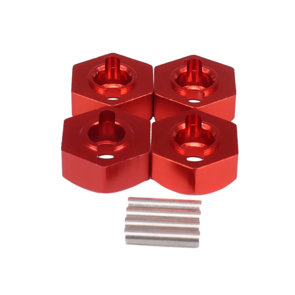 

4 шт./комплект, шестигранный адаптер из алюминиевого сплава для 1/12 ECX ECX01011