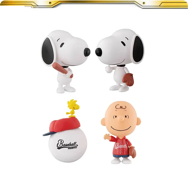 

BANDAI Snoopy Doll Series PEANUTS 6 Charlie Brown PVC Action Figure Collectible Model Decoration Toys Kid Gift