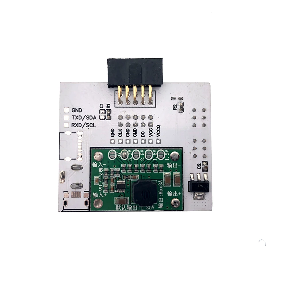 Фото EMMC ISP Маленькая плата EMMC Flywire Онлайн-плата преобразования чтения и записи RT809H Специальный программатор №4