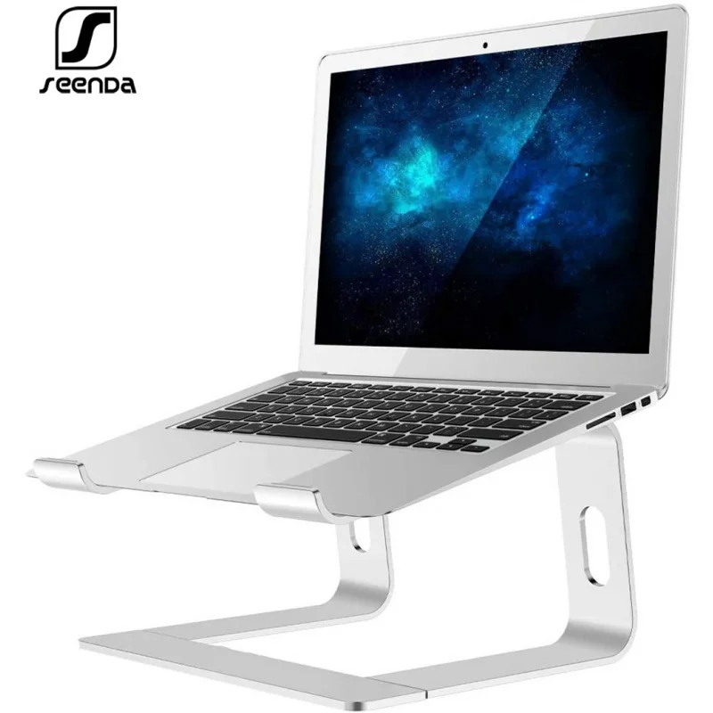 

Эргономичное Алюминиевое Крепление для ноутбука SeenDa, подставка для компьютера, совместимая со съемным держателем для ноутбука MacBook 10-15,6 дюйма;