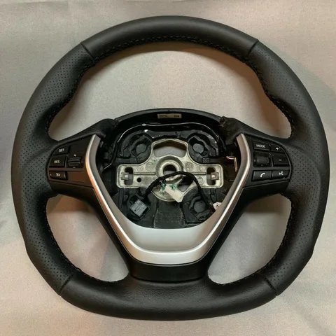 Для руля BMW F20 F22 F30 F31 F34 Спортивное кожаное плоское дно без весла