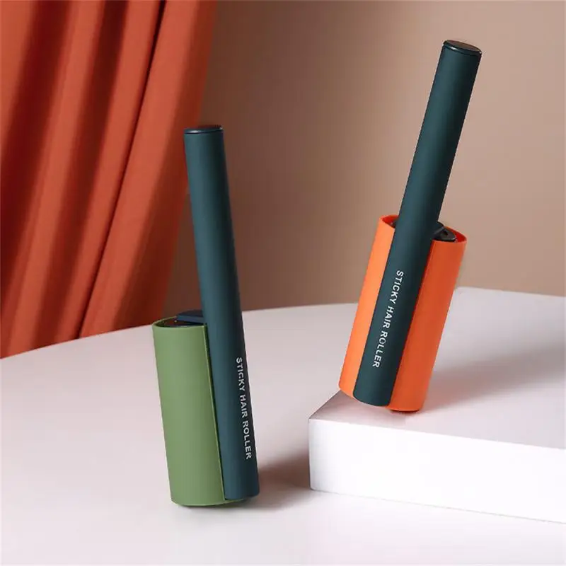 

Paper Roller Portable Torn Obliquely Dust Paper Can Stand Up For Household Clothing Household Roller Hair Sticking Device Roller