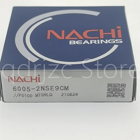 Шариковый подшипник NACHI с глубоким желобом 6005-2NSE9CM 6005NSE = 6005-2RSR 6005-2RSCM 25 мм X 47 мм X 12 мм