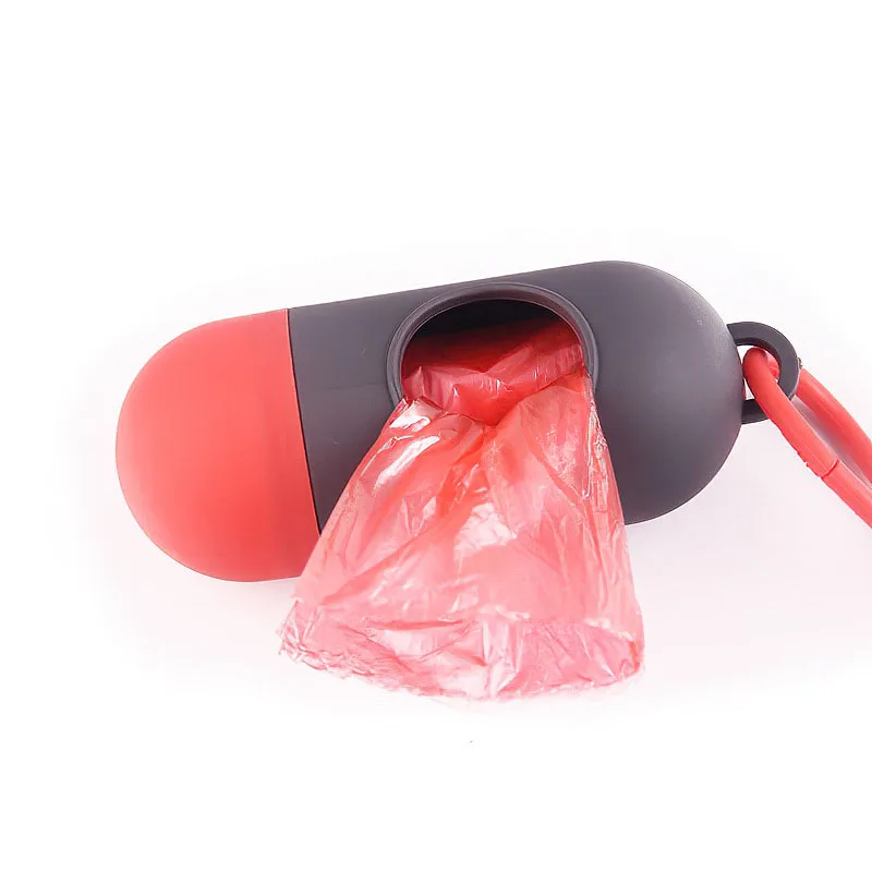 

Pet Waste Bag Dispenser For Dog Dung Holder Plastic Garbage Bag Carrier Case Dog Pet Waste Poop Bag Small And Easy To Carry