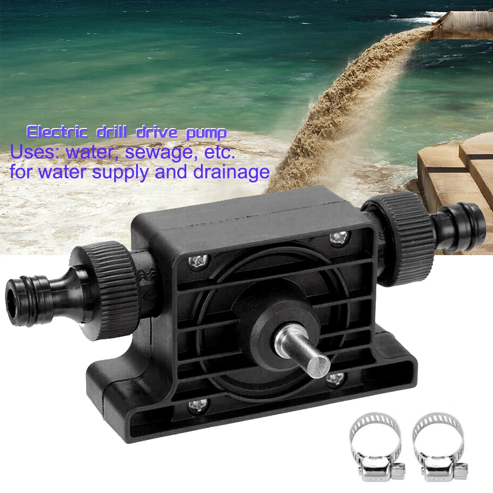 

Easy Install Home Accessories Sinks Electric Drill Drive Pump Mini Portable Aquariums Oil Fluid Transfer Self Priming Pool Hand