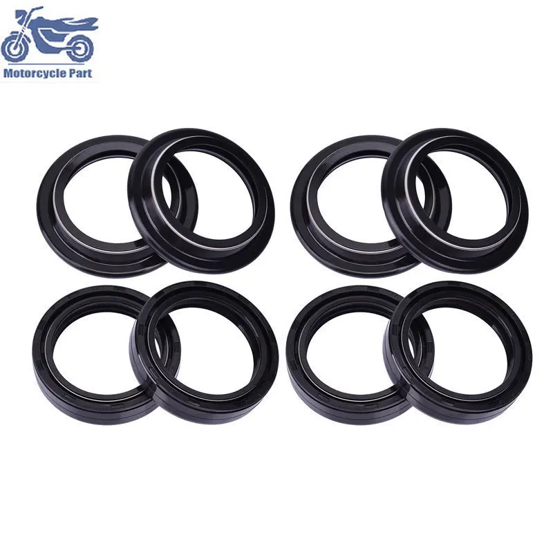 

41x54x11 41*54 Front Fork Suspension Damper Oil Seal 41 54 Dust Cover For Harley Davidson FXDB 1690 Dyna Switchcack 2010-2017 16