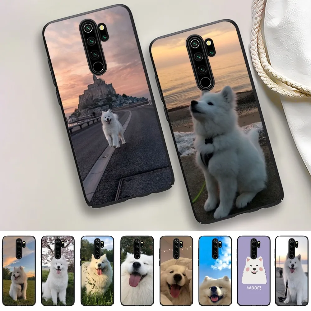 

Samoyed dog Phone Case For Redmi 5 6 7 8 9 10 plus pro 6 7 8 9 A GO K20 K30 K40 pro plus F3 Fundas