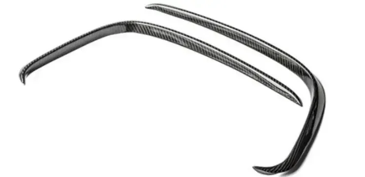 Передний бампер из углеродного волокна решетка для губ разветвители фартуки