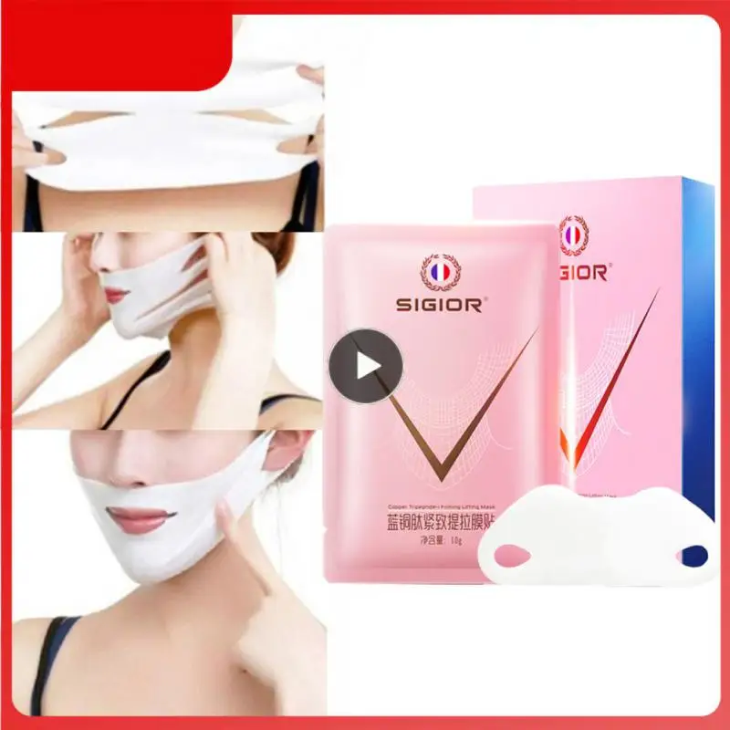 

Lifting Facial Mask Face V Shape Facial Slimming Bandage Lift Up Neck Shape Mask Reduce Double Chin Face Massage Hydrate Skin