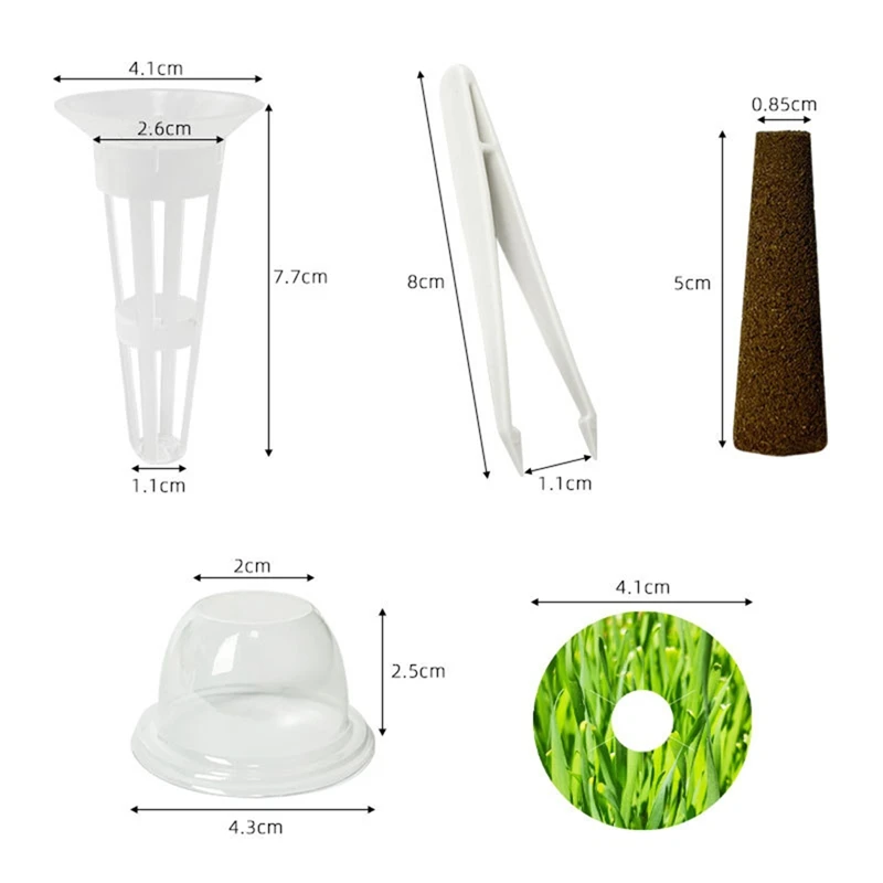 12 шт. комплект стручков для семян садовой гидропоники садовые аксессуары