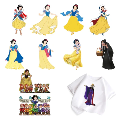 Термонаклейки Disney Белоснежка и семь гномов