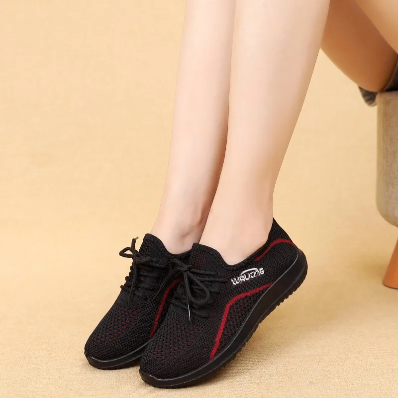 

202206010ajjh Walking shoes for elderly women breathable