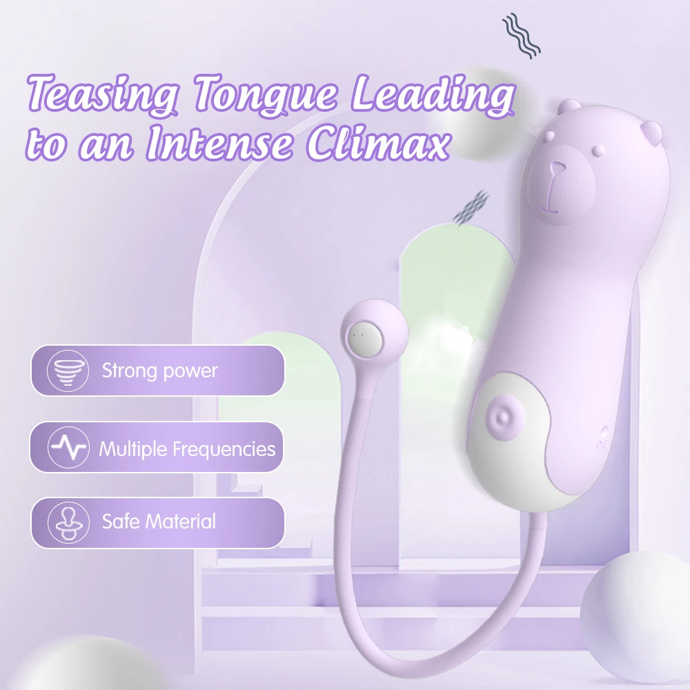 Яйцо-вибратор для стимуляции клитора и точки G вагинальный Массажер сосков