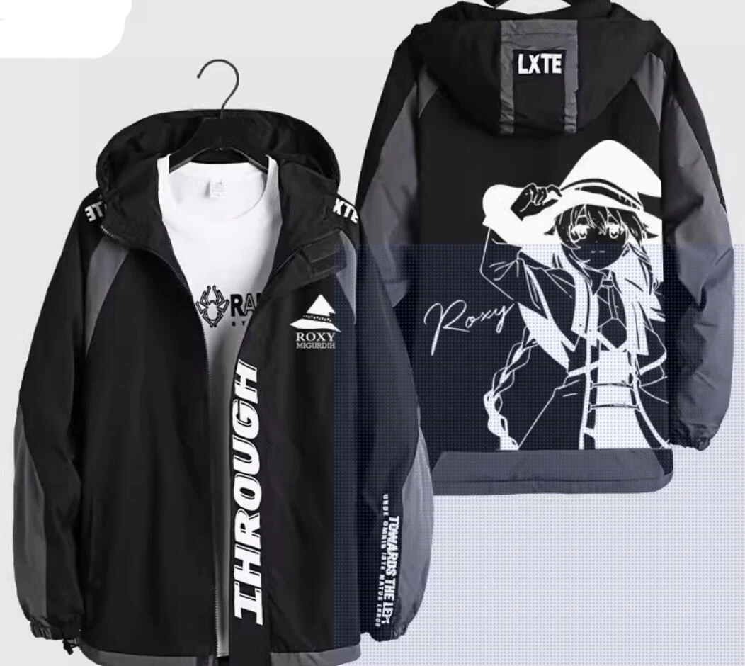 

Костюм для косплея из аниме «мухоку тенсей: бесшумный», мужская толстовка с капюшоном Рокси мигурдии, пальто, куртка, наряд на Хэллоуин