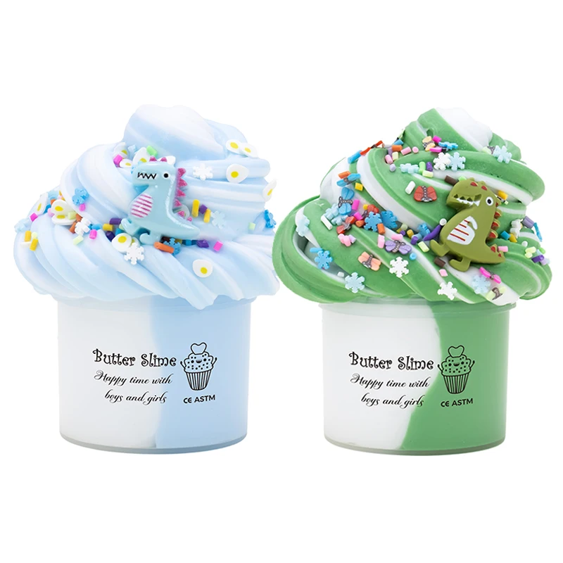 70 мл масляный слайм милый динозавр пчела Набор для изготовления слайма мягкий