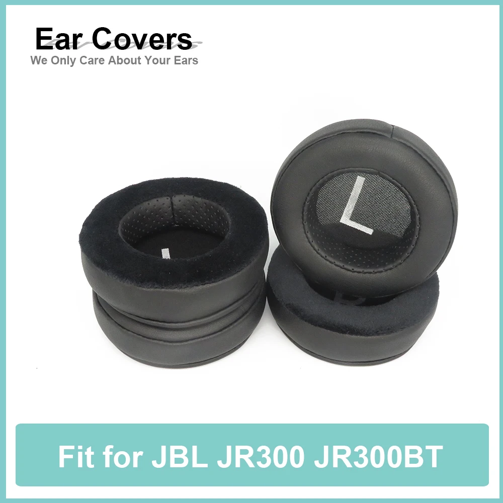 

Earpads For JBL JR300 JR300BT Headphone Earcushions Protein Velour Pads Memory Foam Ear Pads