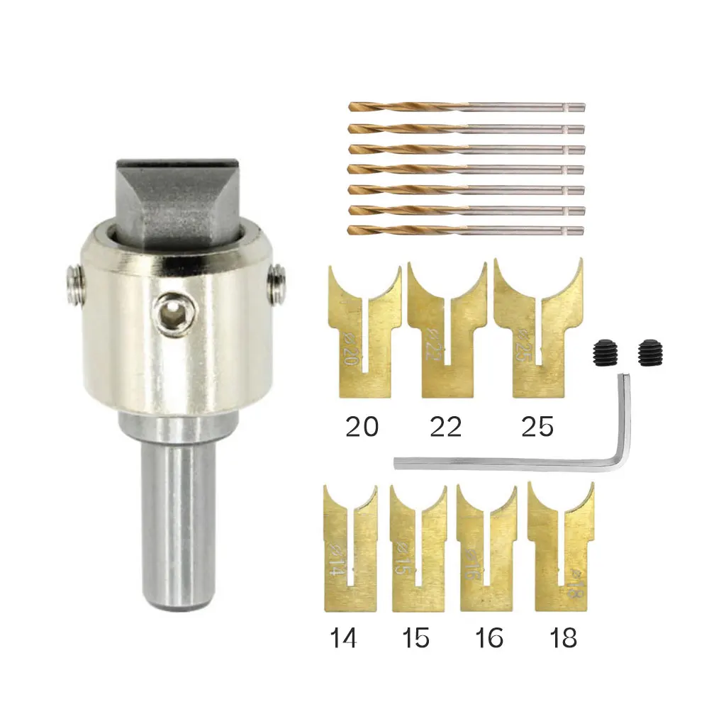

Набор фрез из карбида вольфрама для сверления бусин