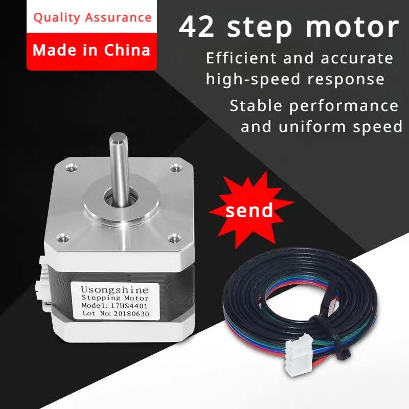 Шаговый двигатель с высоким крутящим моментом гибридный двухфазный
