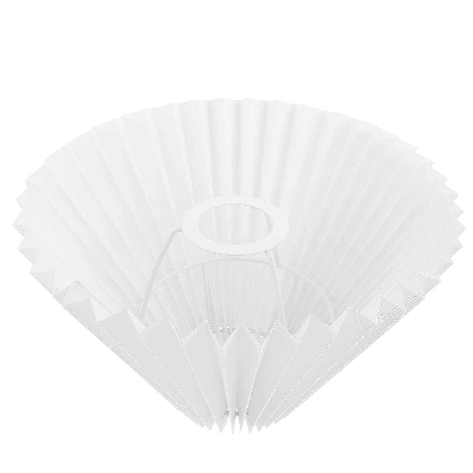 

Pleated Lamp Shade Puzzle Wall Light Cover Drum Lampshade Cloth Light Shade Pleated Light Shade