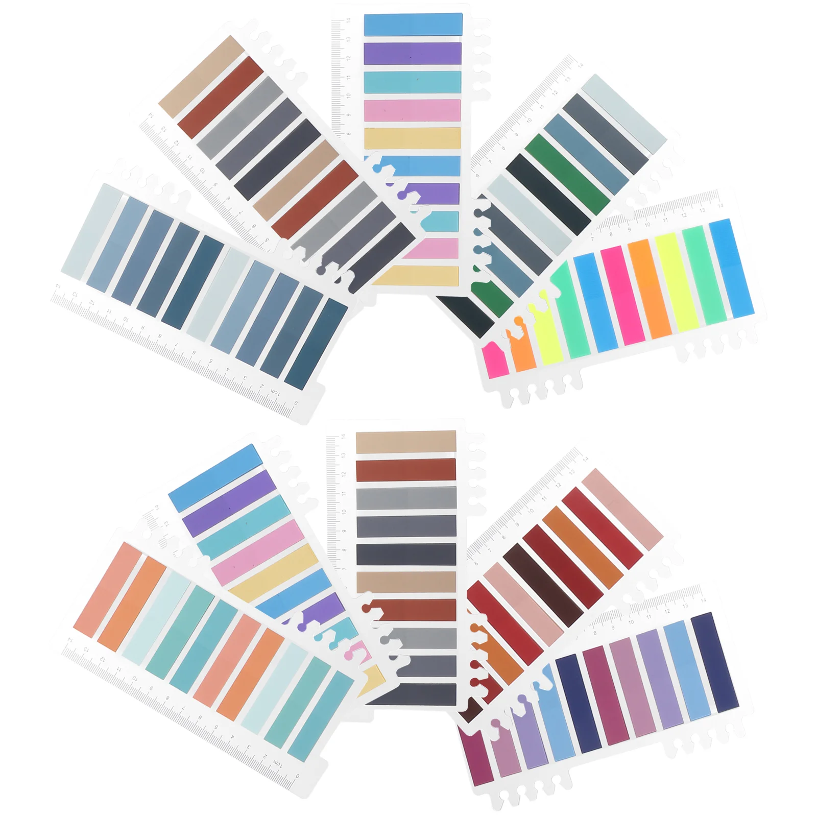 

12 Sets Binder Page Markers Writable Index Tabs Sticky Index Tabs Book Markers Sticky Tabs
