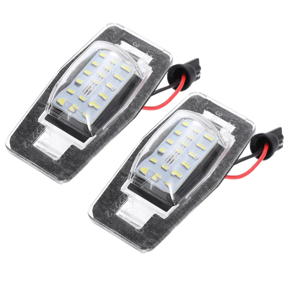 Фото NC1051270C YL8Z13550AA Ксеноновый белый светодиодный светильник номерного знака, подходит для Mazda Miata MX-5 1999-2005 NC1051270A NC1051270B ABS №3