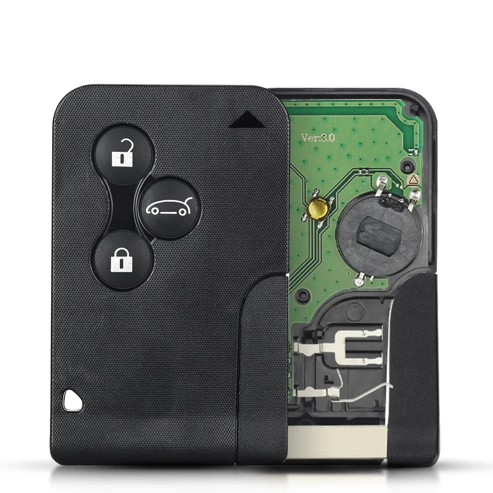 

KEYYOU 433 МГц ID46 PCF7947 Чип 3-кнопочный Дистанционный Ключ Для Renault Megane 2 3 Scenic Clio 2003-2008 Замена Аварийной ...